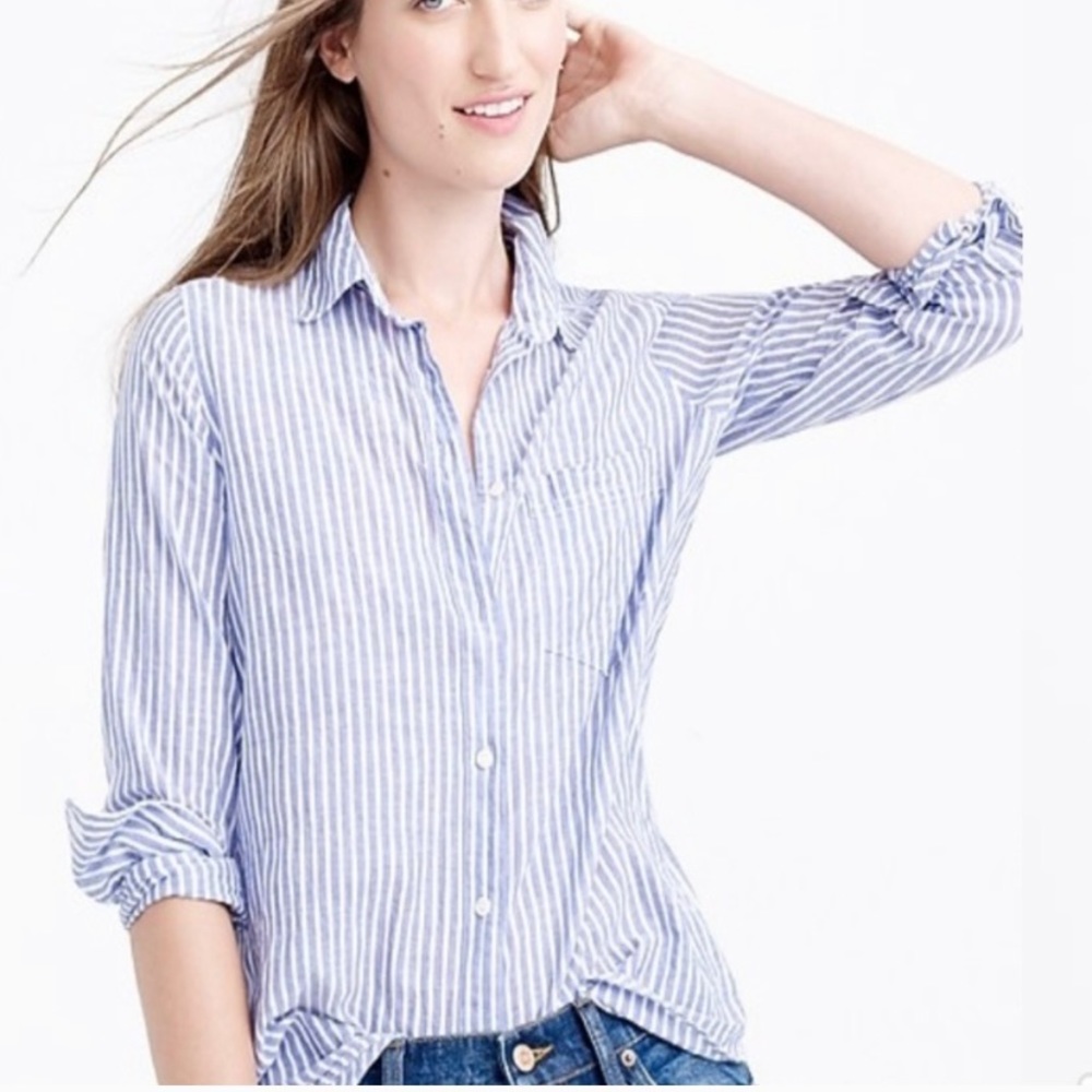 J. Crew Boyfriend Shirt